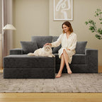 Cloud Modular Sectional Sofa, Comfy Boneless Couch - Image 6