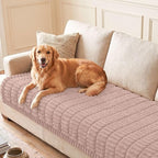 Couch Cover for Dogs, Washable Non Slip Plush Flannel Sofa Protector | Thick by hyha