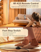 EDISHINE Floor Lamp, Remote Control & Foot Switch Floor Lamps - Image 4