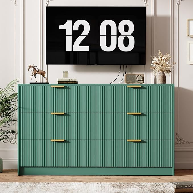 Garvee 6 Drawers Dresser for Bedroom - Image 3