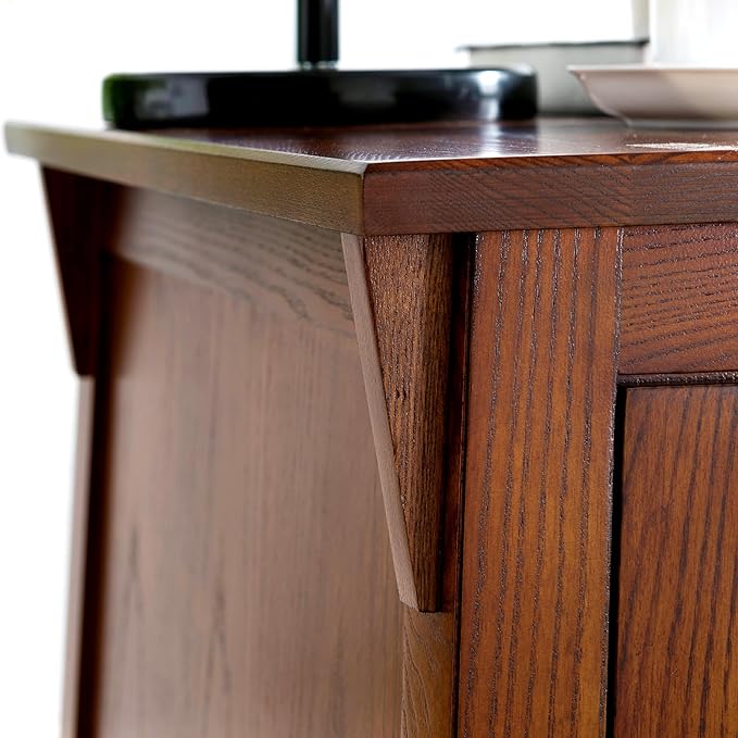 Leick Home 10032-RS Mission Cabinet End Table, Made - Image 5