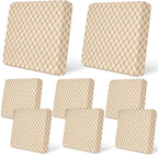 8Pcs Patio Cushion Covers Stretch Outdoor Furniture Protector Slipcovers | by pickyNproud