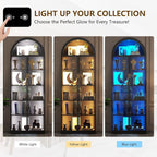 FREDEES Arched Display Cabinet - Image 4