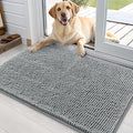 OLANLY Dog Door Mat for Muddy Paws 35x24, Super Absorbent Chenille Mud Mat | by OLANLY