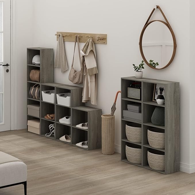Furinno Luder Bookcase / Book / Storage, French Oak - Image 2