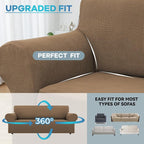 LURKA Stretch Sofa Slipcovers 1 Piece Couch Covers - Image 4