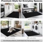 Super Absorbent Front Door Mat, Non-Slip Washable Indoor Doormats, Low Profile - Image 8