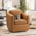 COLAMY 360° Swivel Accent Chair Set of 2 - Image 3