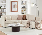 Weture Modular Sectional Sleeper Sofa, Sectional Couch Reversible Sleeper Sofa - Image 3