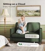 Welzona Loveseat, Comfy Teddy Love Seat - Image 9
