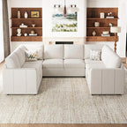 Belffin Modular Sectional Sleeper Sofa Bed - Image 5