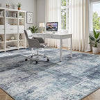 6x9 Area Rug for Living Room, Abstract Washable Non-Slip Carpet, Dining Room - Image 6
