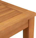 Balkene Home 63407 Lio Oslo Solid Wood Indoor/Outdoor Side Table Light Brown - Image 3