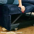 Belffin Modular Sectional Sleeper Sofa Bed - Image 5