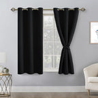 Blackout Curtains for Bedroom, 2 Drape Panels, 38 x 54 Inch | Light Blocking & - Image 8