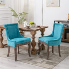 Modern Dining Chairs Set of 2, High Back Dining Chairs Side Chairs - Image 2
