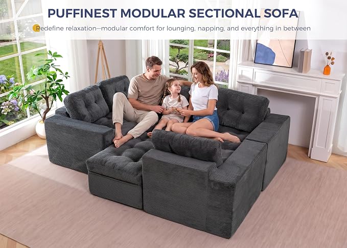 MAXYOYO Modular Sectional Sofa - Image 3