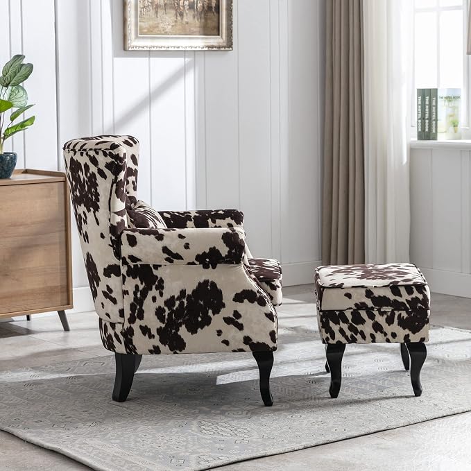 Set of 2 Mid-Century Modern Accent Chair - Image 6
