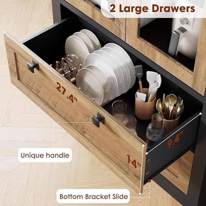 71" Tall Kitchen Pantry Cabinet - Image 6