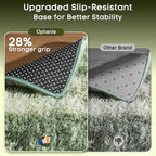 Ophanie 6x9 Green and White Area Rugs - Image 4