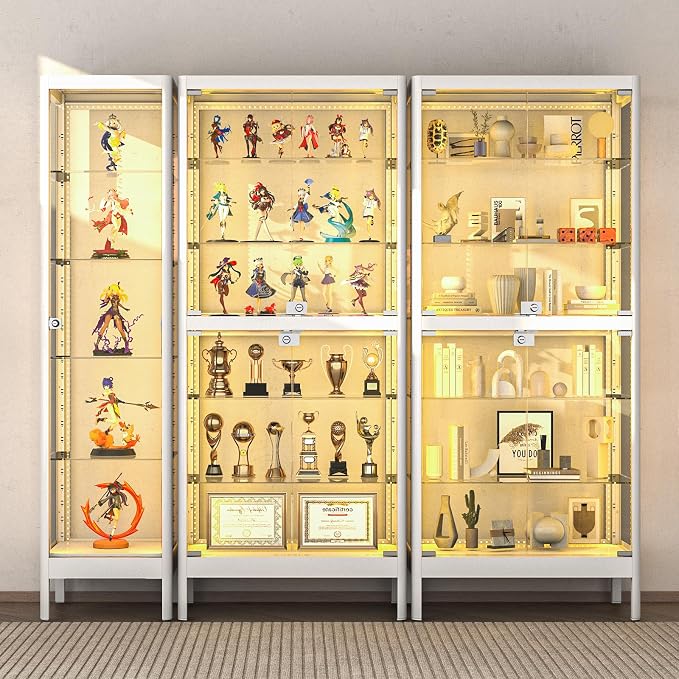 6-Tier Glass Display Cabinet - Image 6
