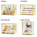 Clear Yellow Acrylic Figure Display Case - Image 4