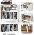 LELELINKY Large Record Player Stand, Turntable Stand - Image 6