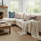 decorUhome Fall Faux Fur Throw Pillow Covers 16x16 Set of 2 Tan | Decorative - Image 7