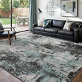RELEANY Washable 8'x10' Abstract Area Rug by RELEANY
