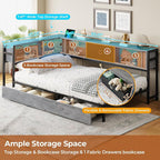 DICTAC Twin Corner Bed Frame - Image 4