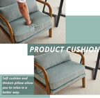 Karl home Mid-Century Modern Accent Chair, Living Room Chairs - Image 6