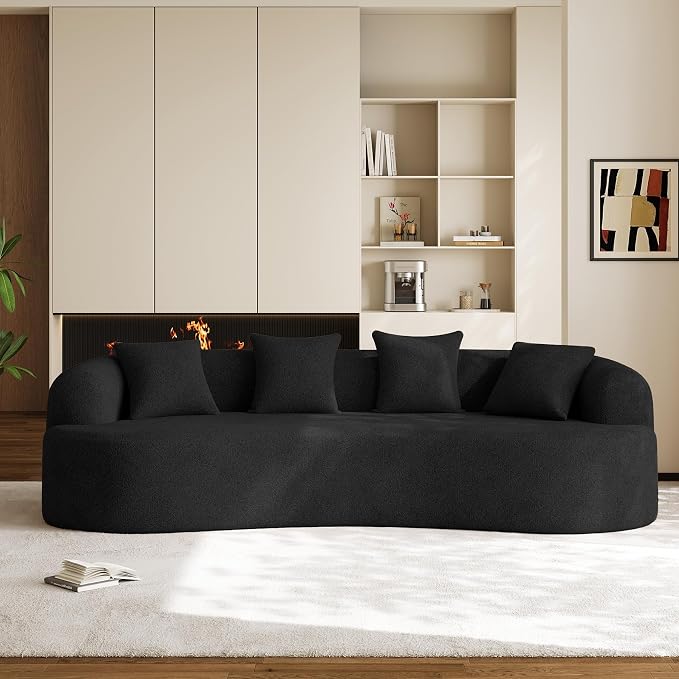Oversized Sectional Sofa for Living Room, Modern Luxury Plush Chenille 4-Seater - Image 3