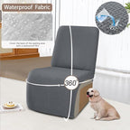 ALIECOM 100% Waterproof Recliner Sectional Couch Covers L Shape Stretch Corner - Image 4