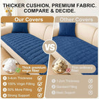 Smiry Couch Cover for Dogs, Non Slip Washable Sofa Protector for Pets | Soft - Image 4