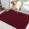 OLANLY Dog Door Mat for Muddy Paws 35x24, Super Absorbent Chenille Mud Mat | by OLANLY