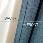 MIULEE 100% Blackout Linen Curtains - Image 6
