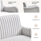 EcoHarbor Living 50.5" Mid-Century Modern Couch, Upholstered Sofa - Image 6