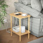 Apicizon 2 Tier End Table, Small Side Table by APICIZON