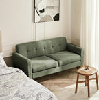 Tbfit 65" W Loveseat Sofa, Mid Century Modern Couches Love Seats - Image 9