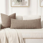 MIULEE Lumbar Corduroy Throw Pillow Cover - Image 3
