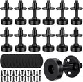 MAQUITA 12 Pack Furniture Leveling Feet Heavy Duty, Adjustable Furniture Feet by MAQUITA