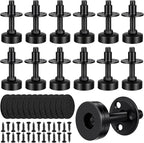 MAQUITA 12 Pack Furniture Leveling Feet Heavy Duty, Adjustable Furniture Feet by MAQUITA