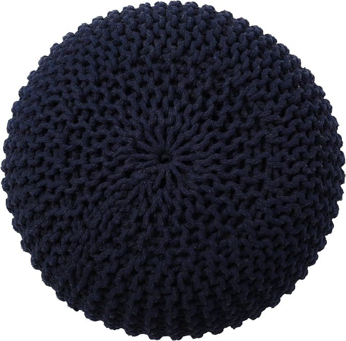 REDEARTH · Round Pouf Foot Stool Bean Bag Ottoman - Image 6