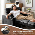Convertible Sleeper Chair Bed, Pull Out Chair Sleeper - Image 6