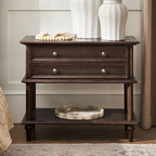 HULALA HOME Farmhouse Nightstand by HULALAHOME