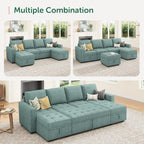 HONBAY Modular Sectional Sleeper Sofa - Image 4