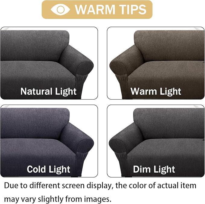 Armchair Slipcover with 1 Pillow Cover - Image 6