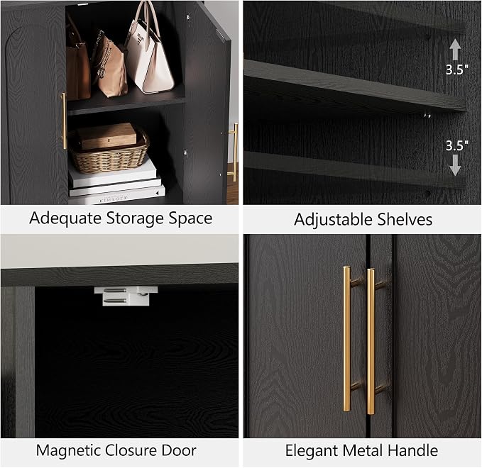 FORTUNETEC Sideboard Buffet Cabinet - Image 4