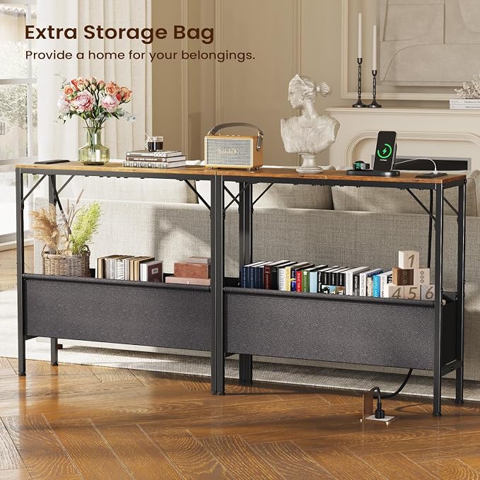Asgolion 31.5" Console Table, 9.5" D Entryway Table - Image 4