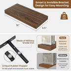 fuqing Floating Shelves for Wall, Wall Mounted Wood Floating Shelf - Image 3